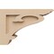 Ekena Millwork 4"W x 12"D x 8"H Classic Mayflower Rough Cedar Woodgrain TimberThane Corbel, Primed Tan CORUR04X12X08MAYRCPR - alternate 4